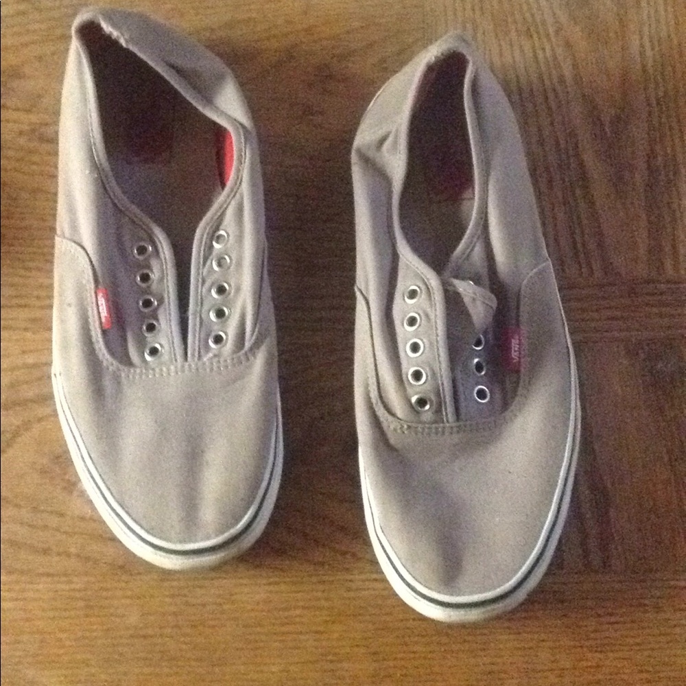 Grey men's vans